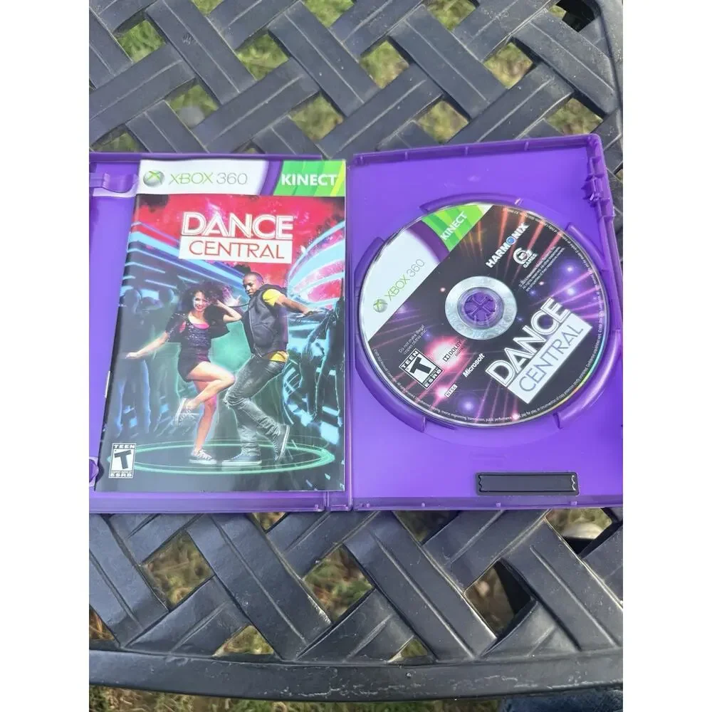 XBOX 360 Game - “Dance Central” - Requires Kinect Sensor - Used With Manual